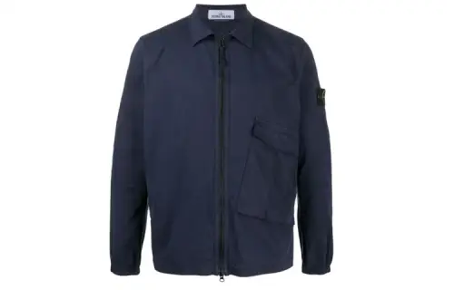 STONE ISLAND Jacket Men's Dark Blue
