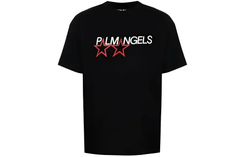 PALM ANGELS Racing Stars T shirt