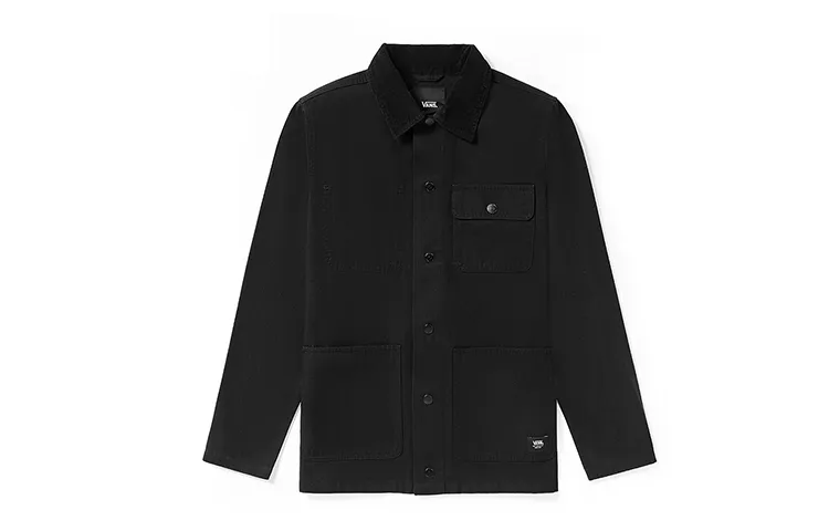Vans Jackets Men's Black Lapel Moderate