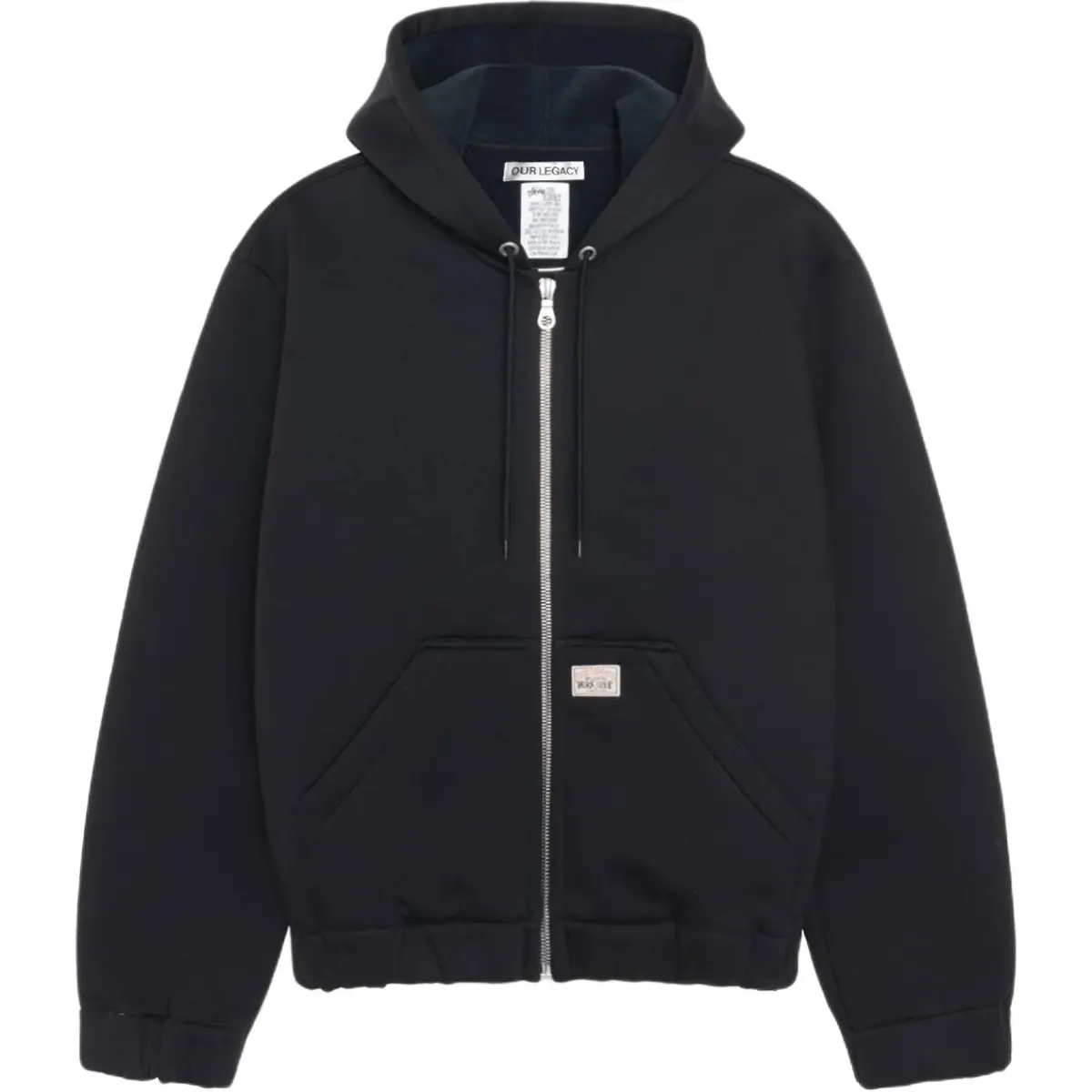 Stussy X Our Legacy Work Shop Scuba Zip Hoodie
