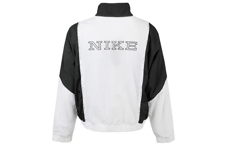 Nike Jackets Women's White Stand Collar Moderate Other