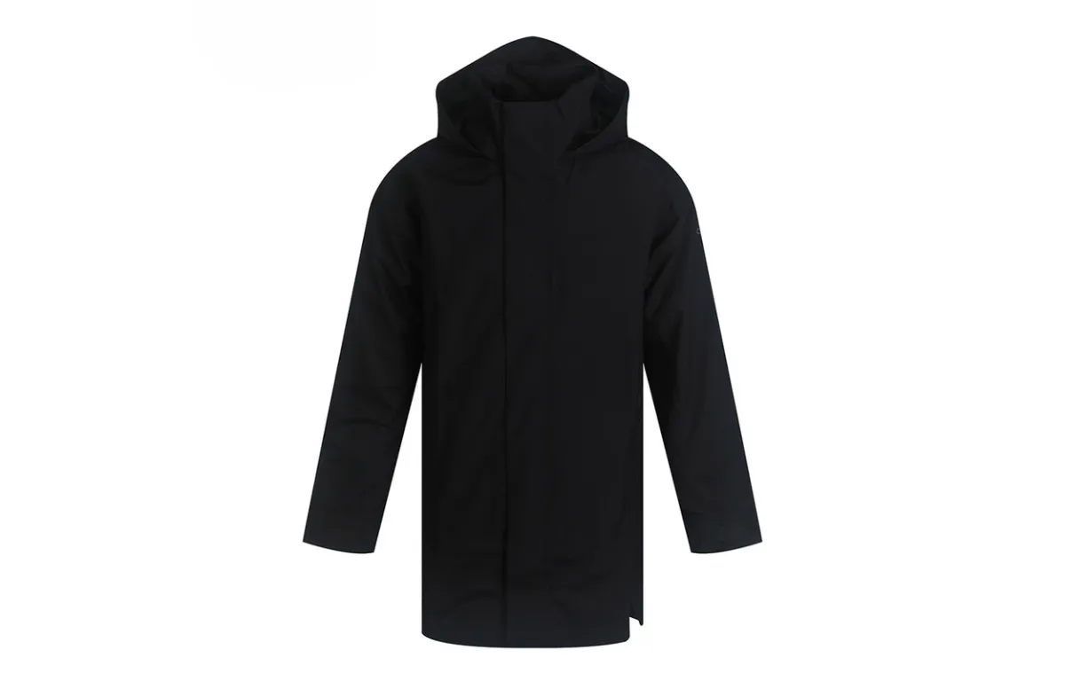 Adidas Jackets Men's Black Hooded Moderate Other