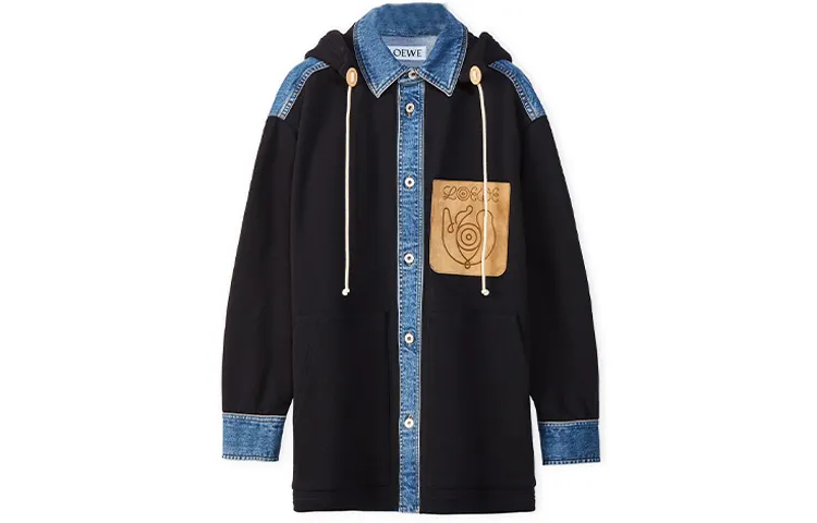 LOEWE Jackets & Coats Men's Dark Blue