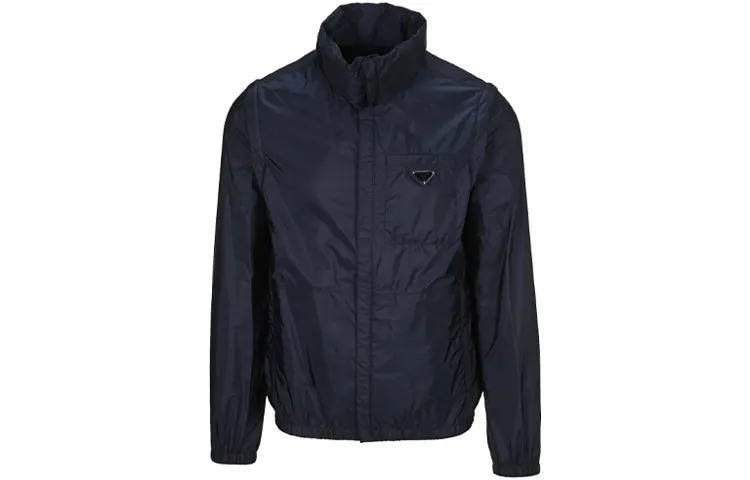 PRADA SS21 Jackets & Coats Men's Dark Blue