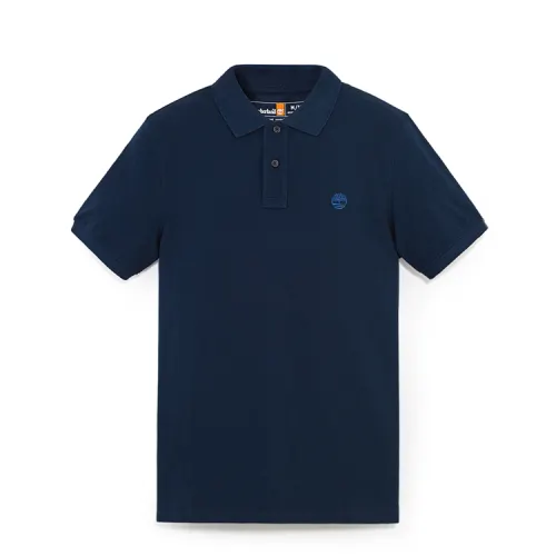 Timberland Polo Shirt Men's Dark Sapphire