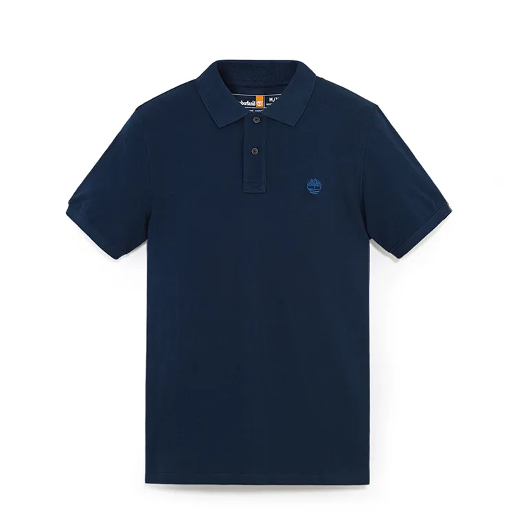 Timberland Polo Shirt Men's Dark Sapphire