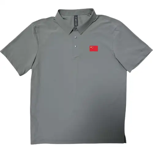 Anta Champion All Weather Collection Polo Shirt Men's Deep Green