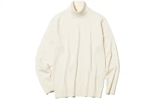 UNIQLO Sweaters Men's Ivory Turtleneck Moderate Other