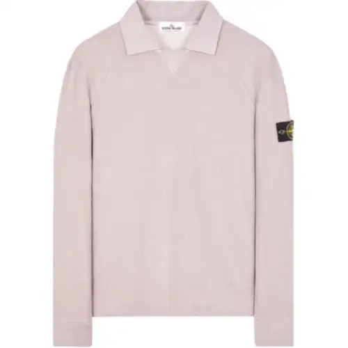 STONE ISLAND Polo Shirt Men's Pink