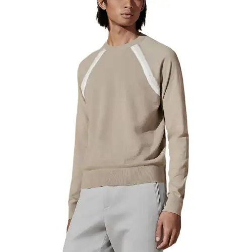 HERMES SS24 Knitwear Men's Sand Yellow