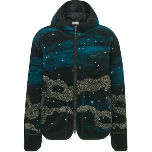 DIOR X Peter Doig Zipped Hooded Blouson