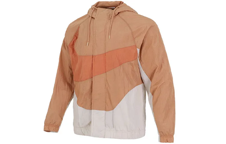 Nike Jackets Men's Orange Hooded Moderate Other