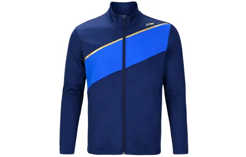Li Ning Badminton Collection Jacket Men's Dark Purple Blue