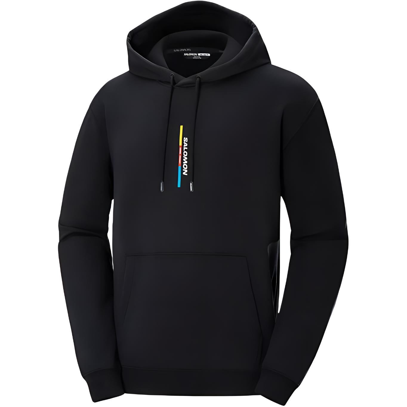 Мужское худи Salomon SPORTSTYLE (черное)