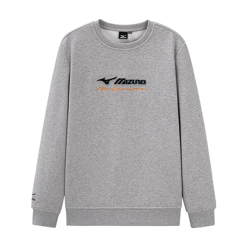 Mizuno Sweatshirts Unisex Crew Neck Thickened Straight Fit