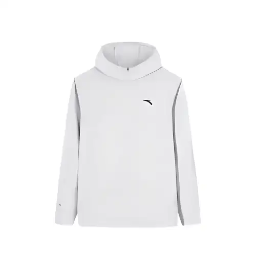 Anta Variety Training Collection Breathable And Quick Dry UV Protection Sun Protection Clothing Men's Light Sand Gray