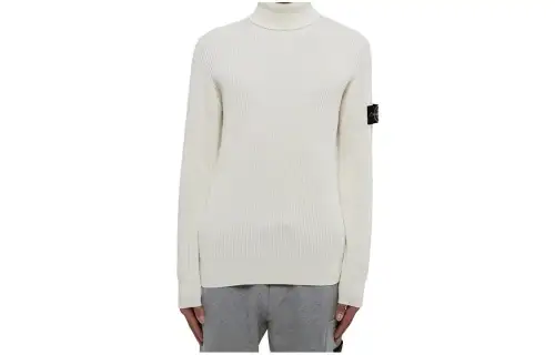 STONE ISLAND Sweater Men's White