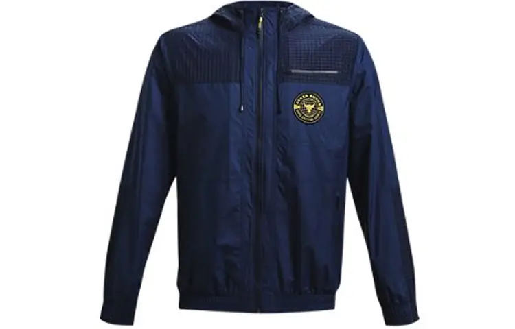 Under Armour Johnson Jackets Men's Marine Blue Hooded Moderate Other