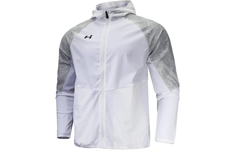 Under Armour Jackets Men's White Hooded Moderate Other