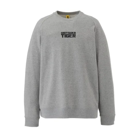 Onitsuka Tiger CREW NECK SWEAT Knitwear Unisex Gray