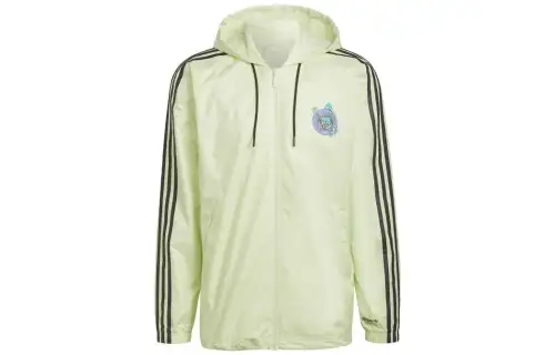 Adidas Originals Stoked Fish Jackets Men's Green Hooded Moderate