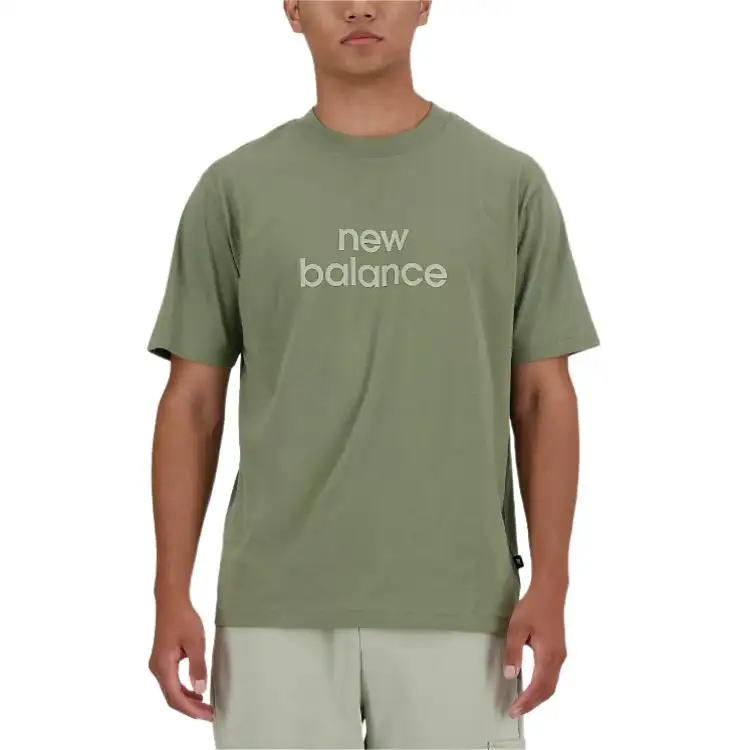 New Balance T Shirt Men's Olive Green