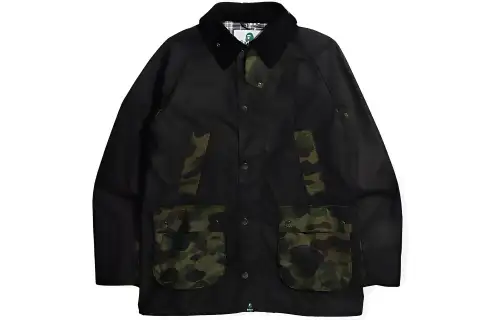 Bape X Barbour 1st Camo Bedale Jacket