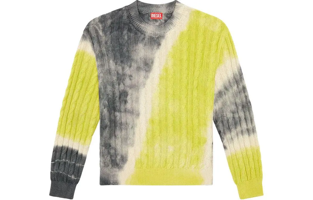 DIESEL Knitwear Men's Gray Green