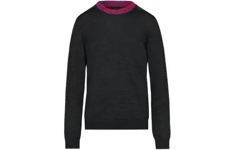 Maison Margiela Crewneck Straight Hem Jumper