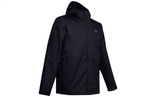 Under Armour Jackets Men's Black Hooded Moderate Other