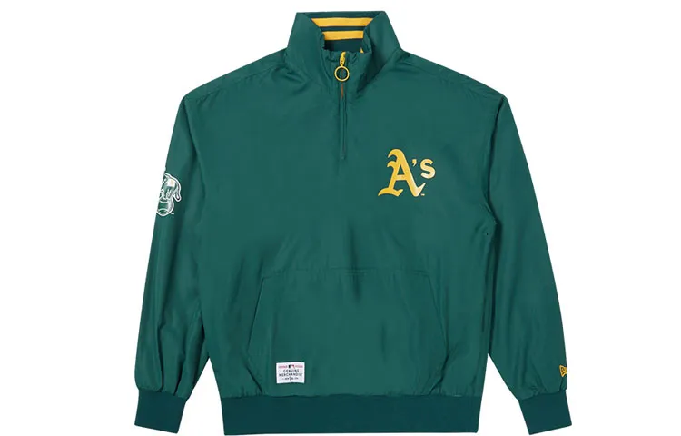 New Era FW21 Jacket Unisex Dark Green