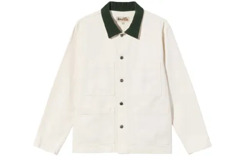 Stussy Jackets Unisex White Lapel Moderate Other