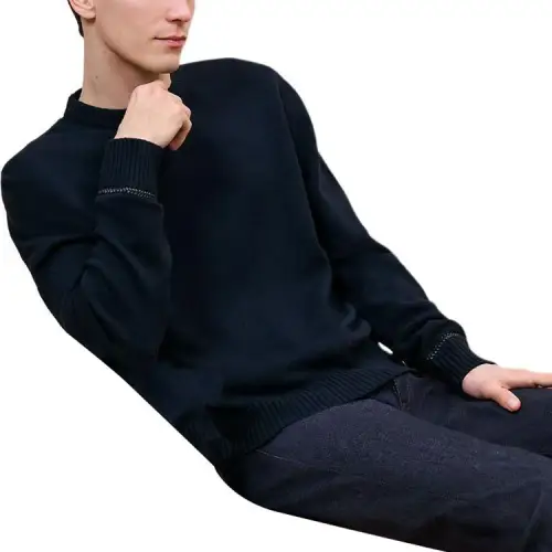 HERMES Sweater Men's Marine Blue