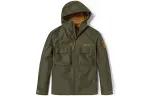 Timberland Jackets Men's Army Green Hooded Moderate Other