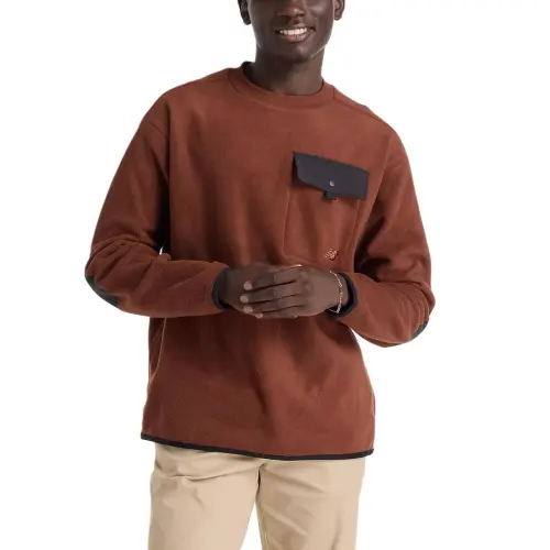 New Balance Outdoor Crew Sweatshirt Men's Oak