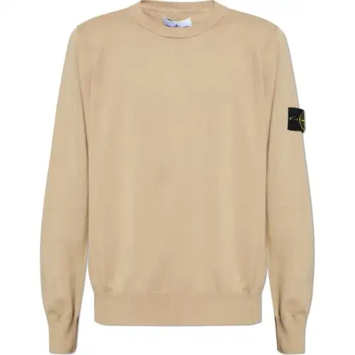 STONE ISLAND Compass Patch Crewneck Jumper