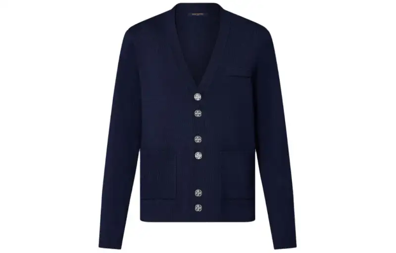 LOUIS VUITTON SS24 Knitwear Men's Marine Blue