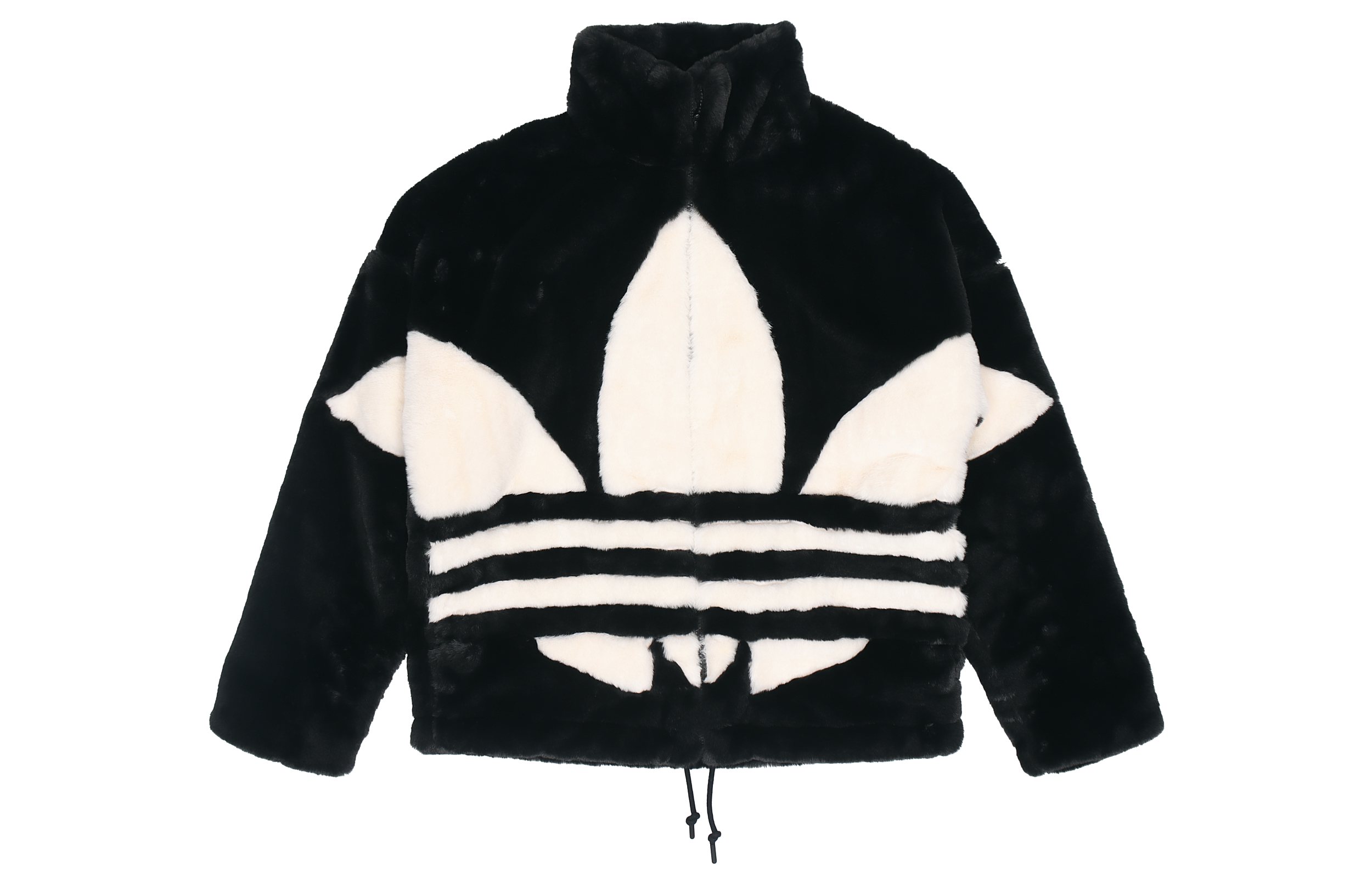 Adidas Originals FAUX FUR Jacket Men's Black