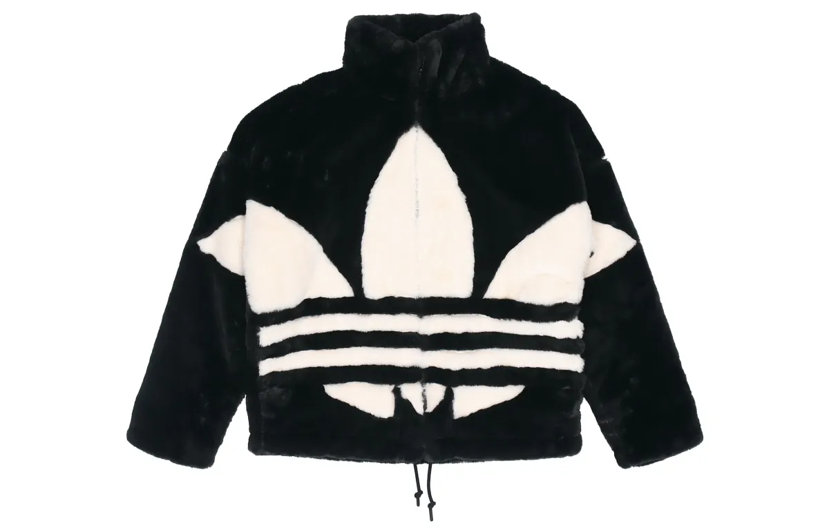 Adidas Originals FAUX FUR Jacket Men's Black