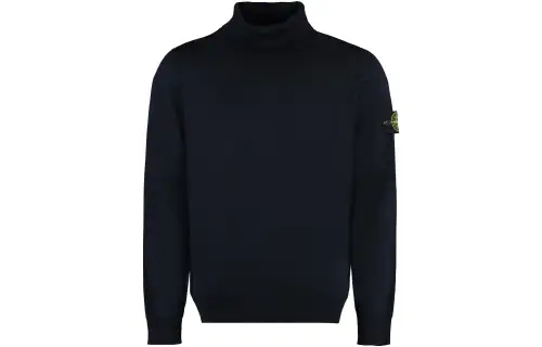 STONE ISLAND Compass Patch Roll-Neck Jumper