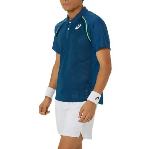 Asics MATCH ACTIBREEZE Polo Shirt Men's Dark Blue