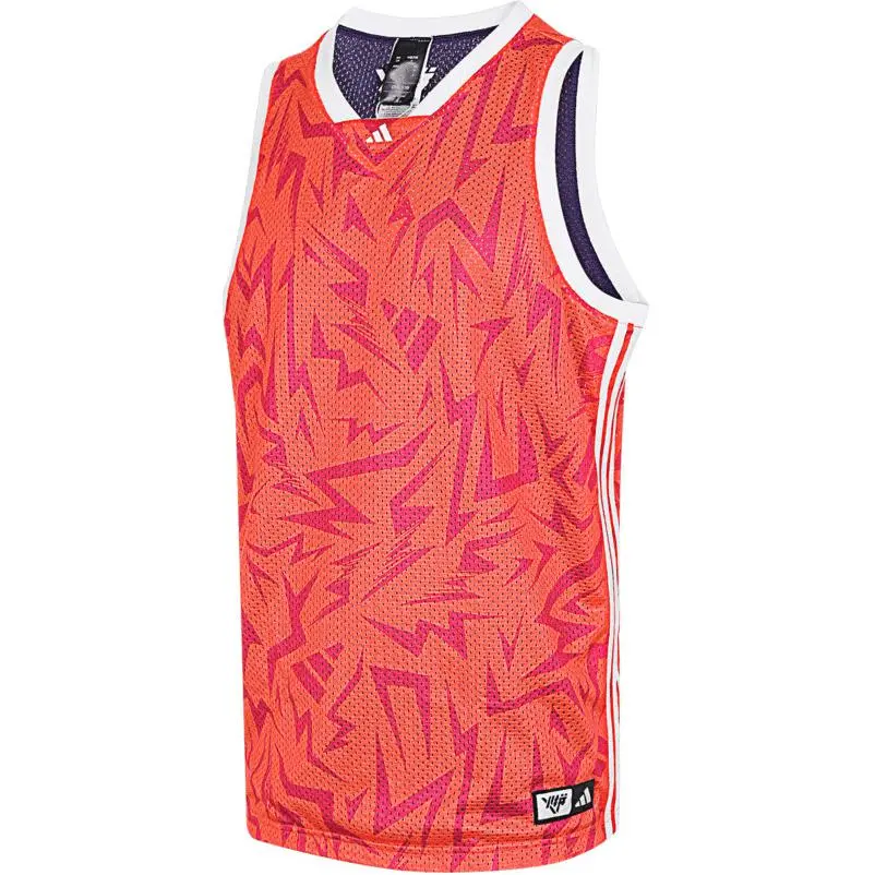 Adidas Tank Tops Men's Red V-neck Moderate Other
