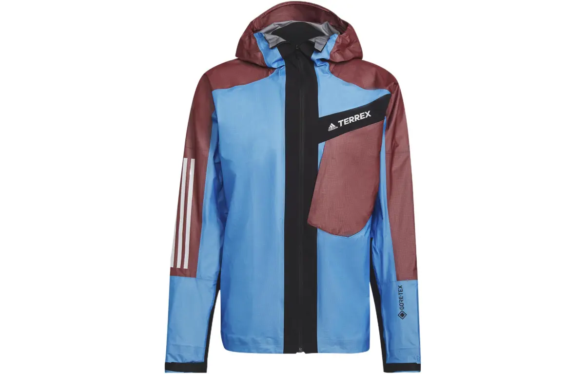 Adidas Jackets Men's Blue Hooded Moderate Other