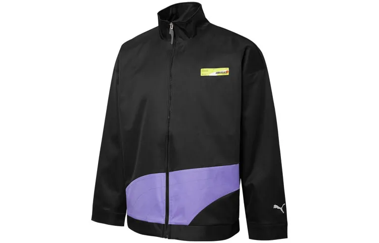 PUMA X ROARINGWILD X PUMA Jackets Men's Black Stand Collar Moderate Other