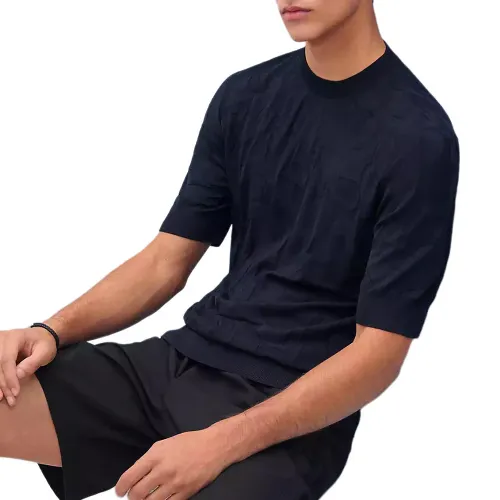 HERMES SS25 Sweater Men's Marine Blue