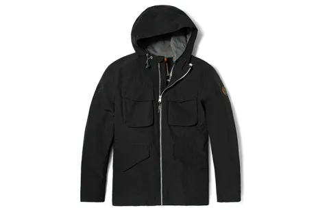 Timberland Jackets Men's Black Hooded (Non-detachable) Moderate Straight Fit