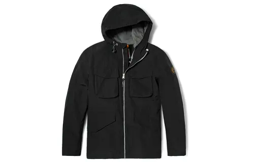 Timberland Jackets Men's Black Hooded Moderate Workwear