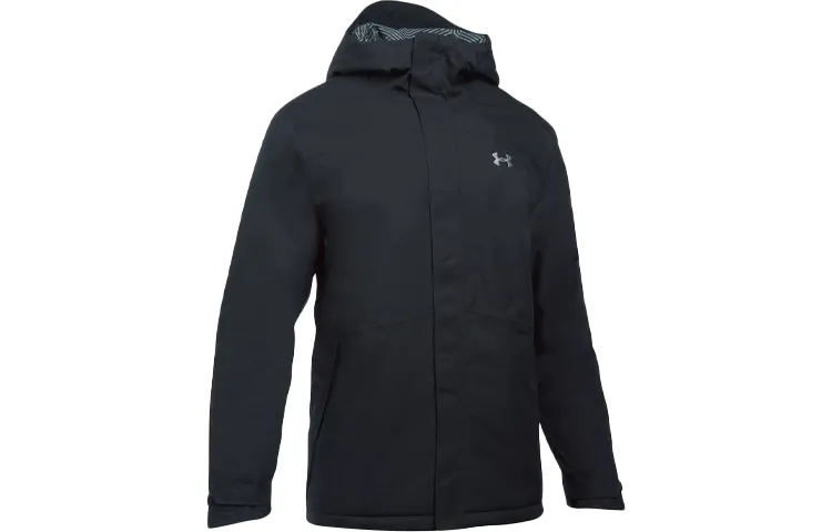 Under Armour Storm Jackets Men's Black Hooded Moderate Soft Shell