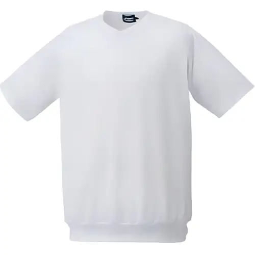 ASICS T Shirts Unisex White Crew Neck Moderate Straight Fit