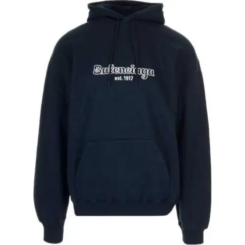Balenciaga Sweatshirt Men's Blue
